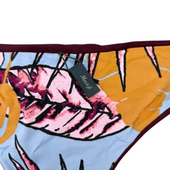 Maaji Beach Plum Reversible Sublime Bikini Bottom Size XL - Picture 5 of 9